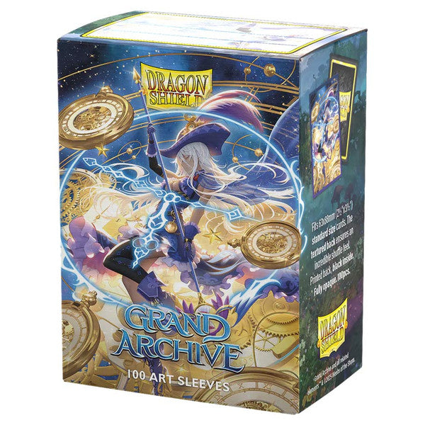 100 Dragon Shield Art Sleeves - Grand Archive Chronowarp