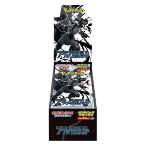 black bolt jp booster box Pokemon Black Bolt Booster Pack Japanese main image 0