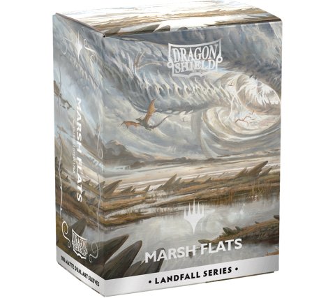 DS MTG Matte Dual Art Marsh Flats Sleeves 100ct