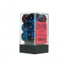 Gemini D6 Black-Starlight / red Dice block (12 dice)