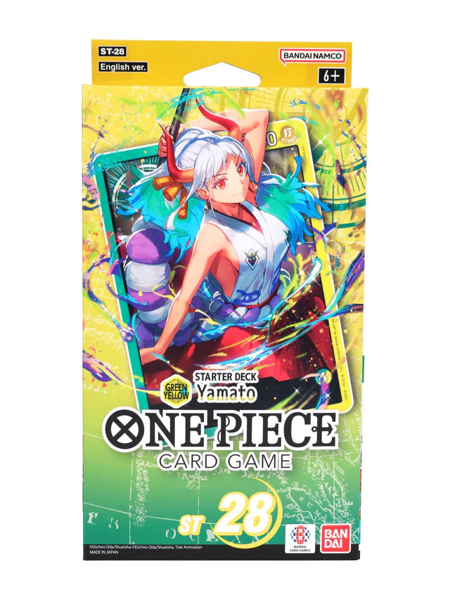 One Piece Card Game ST-28 Starter Deck Secret Wonders Collectibles One Piece Card Game ST-28 Starter Deck Secret Wonders Collectibles