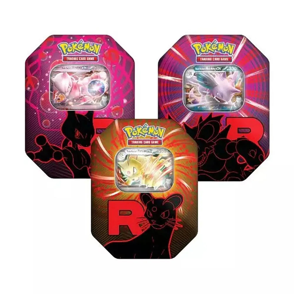 Pokemon Trading Card Game Team Rocket Tin