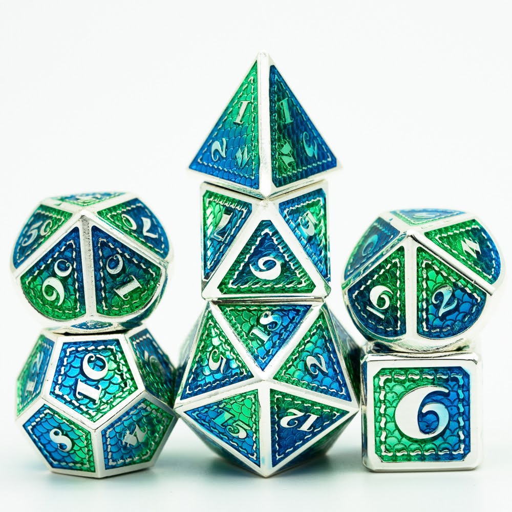 Polydice – Dragon Scales – Set 7 stuks