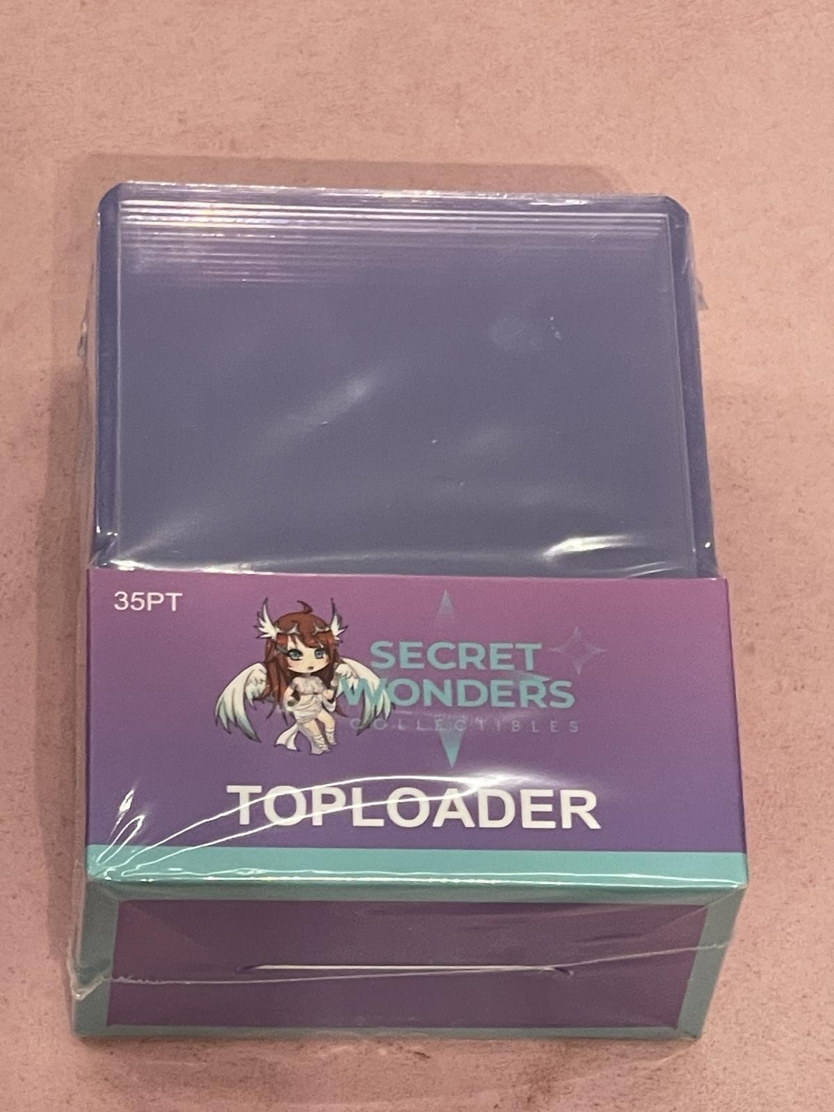 Secret Wonders Toploader 25 pack