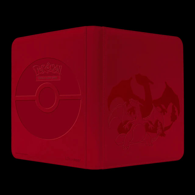 Ultra Pro - Elite Series: Charizard 9-Pocket Zippered PRO Binder for Pokémon