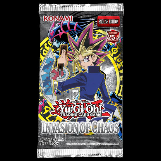 Yu-Gi-Oh! Booster Pakke Invasion of Chaos (25th