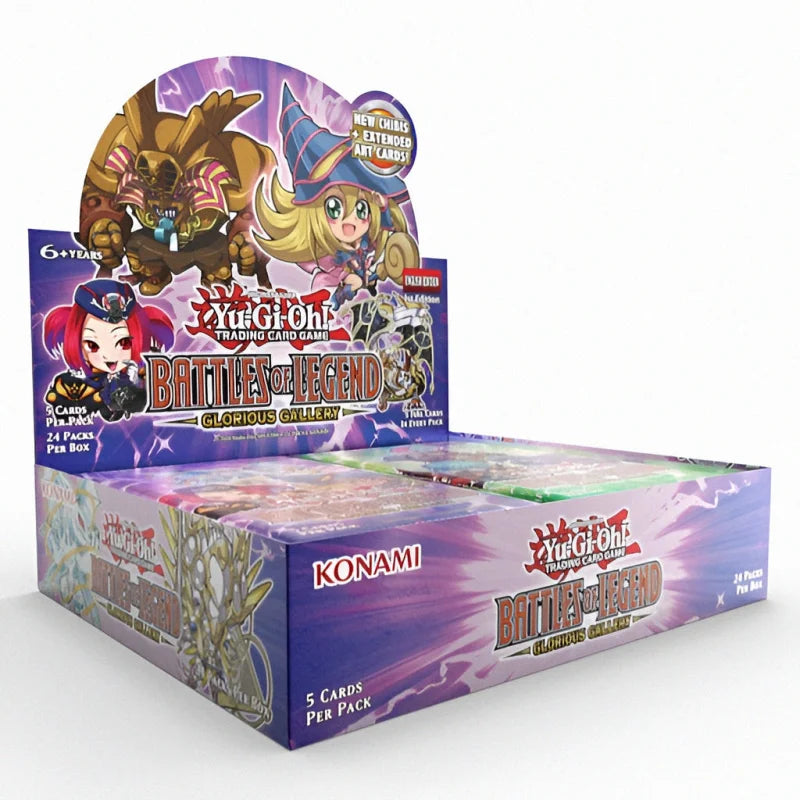YuGiOh! - Battles of Legend Glorious Gallery Booster Display - Englisch