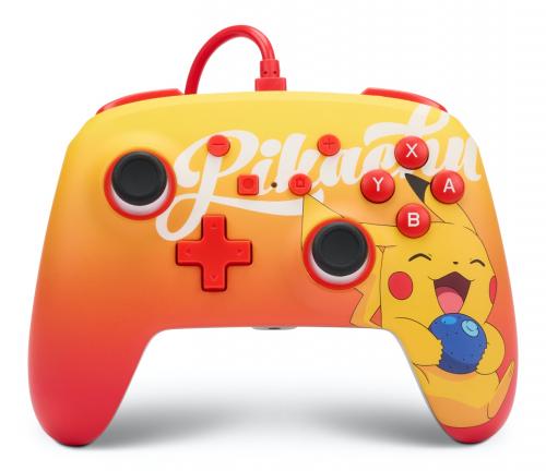 Wired Enhanced Controller Berry Happy Pikachu - Nintendo Switch