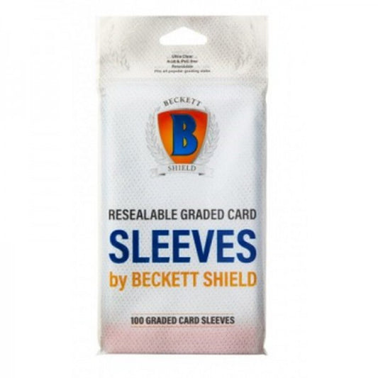 Beckett Shield Graded card sleeves pack