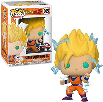 DRAGON BALL Z - POP Animation NÂ° 865 - SS2 Goku with Chase (GITD)