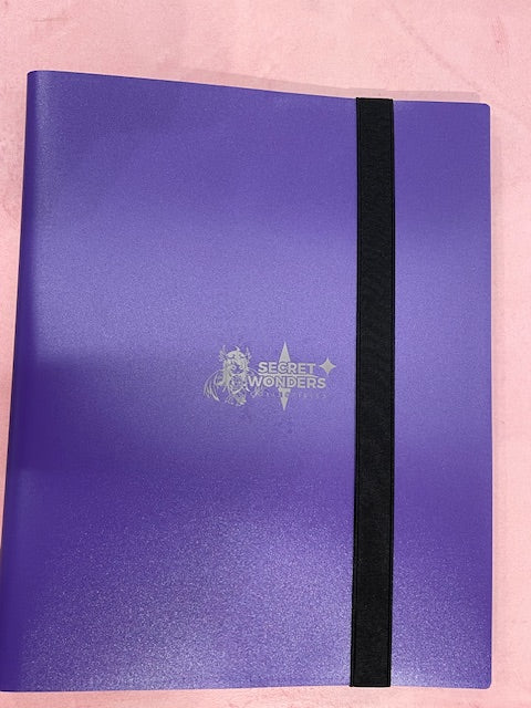 9-Pocket binder purple secretwonderscollectibles COPY