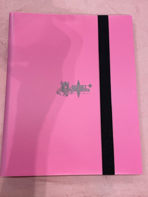 9-Pocket binder pink secretwonderscollectibles COPY