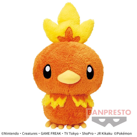 BANDAI Pokemon Torchic Big Plush Doll Stuffed Toy BANPRESTO 11-in