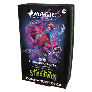 Commander: Secrets of Strixhaven: "Prismari Artistry" Commander Deck