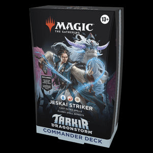 Commander: Tarkir: Dragonstorm: "Jeskai Striker" Commander Deck