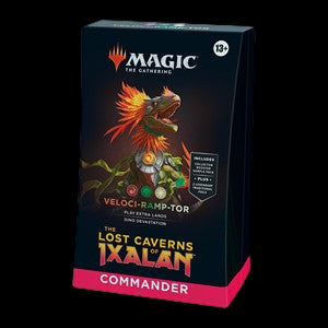 Commander: The Lost Caverns of Ixalan: "Veloci-Ramp-Tor" Commander Deck
