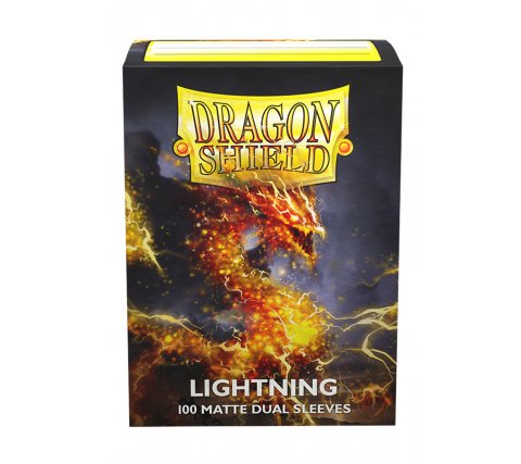 Dual Matte sleeves Dragon Shield  LIGHTNING AILIA