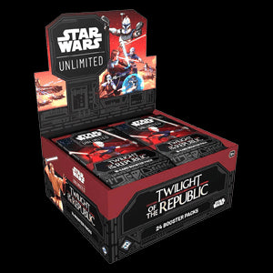 FFG - Star Wars: Unlimited - Twilight of the Republic Booster Display (24 Booster) - EN