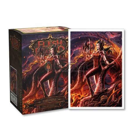 Flesh and Blood Uprising Matte Art sleeves 1 Dromai