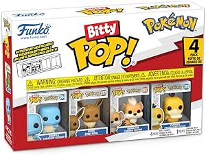 Funko Bitty POP!: Pokemon - Squirtle 4PK