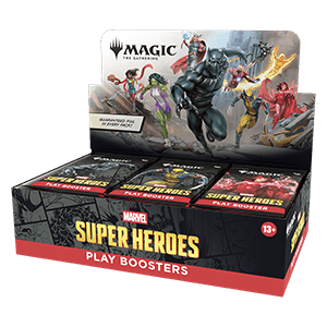 Marvel Super Heroes EN Play Booster Display (30ct)