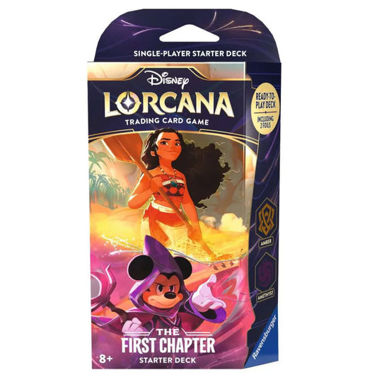 Lorcana reprint chapter 1 deck amber-amethyst