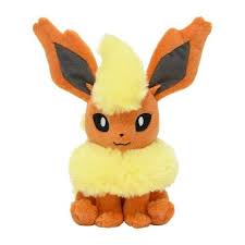 Pokemon Center Original Pokemon fit Mini Plush #136 Flareon
