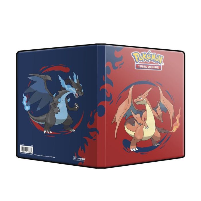 POKEMON MEGA CHARIZARD X AND MEGA CHARIZARD Y 4-POCKET PORTFOLIO