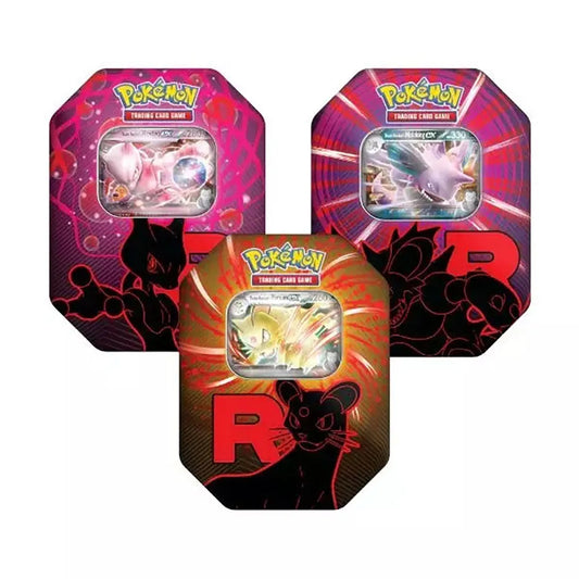 Pokemon Trading Card Game Team Rocket Tin