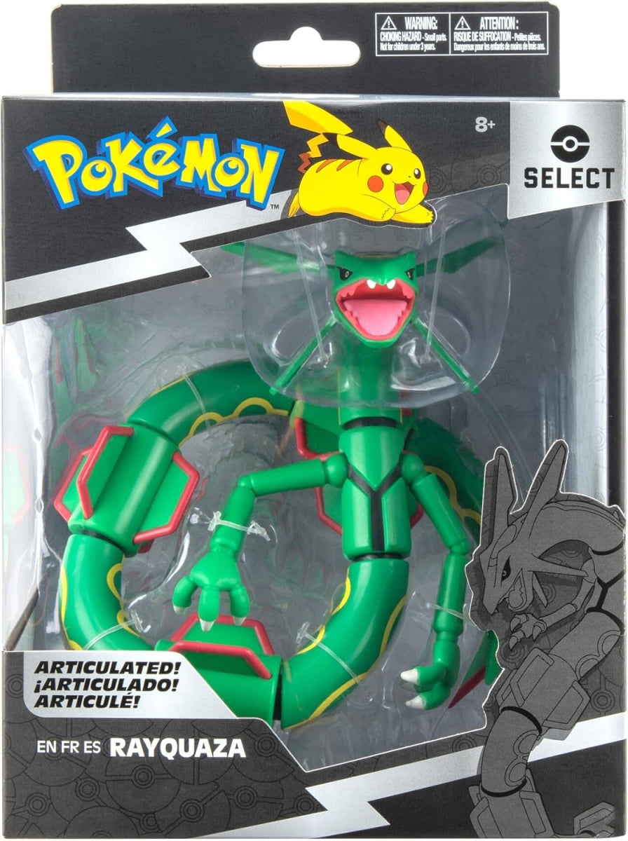 Pokémon - Select 6" Super-Articulated Figure Rayquaza (US Target Exclusive) 15cm