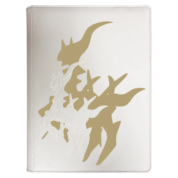 Pokémon arceus 9 zippered pro binder