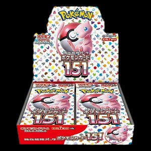 Pokémon Card 151 Booster Box japanese