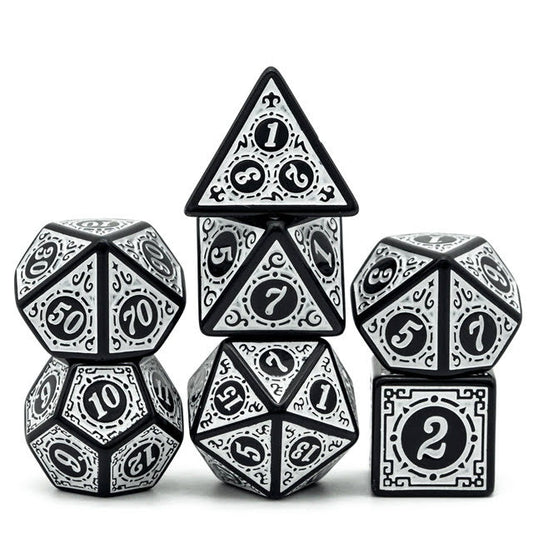 Polydice – Mage White – Set 7 stuks