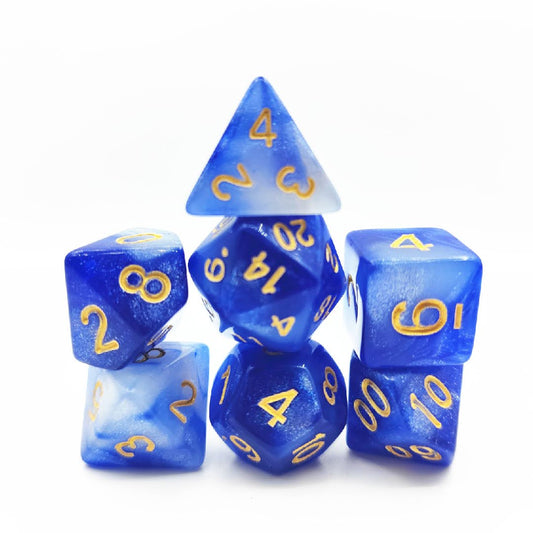 Polydice – Moonlint Water – Set 7 stuks