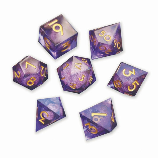 Polydice – Pink Bloom – Set 7 stuks
