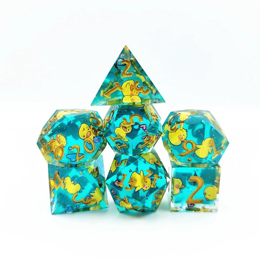 Polydice – Quackburst – Set 7 stuks