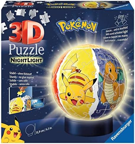3d nightlight puzzle ball