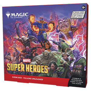 Magic: The Gathering | Marvel Super Heroes: "Villains Unleashed" Scene Box