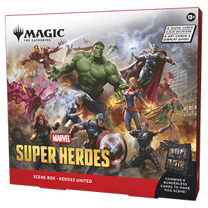 Magic: The Gathering | Marvel Super Heroes: "Heroes United" Scene Box