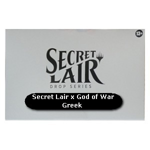 Secret Lair Drop Series: Secret Lair x PlayStation: Secret Lair x God of War: Greek
