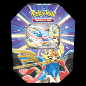 Slashing Legends Tins: Zacian ex Tin
