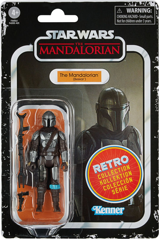 Star Wars the mandalorian retro figure the mandalorian