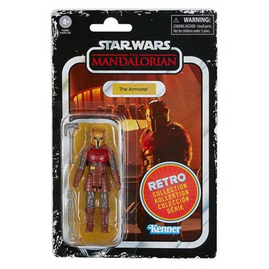 Star Wars the mandalorian retro figure the armorer