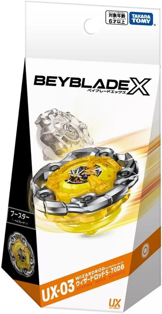 Takara Tomy Beyblade X 2024 Unique Line UX-03 Wizard Rod 5-70DB