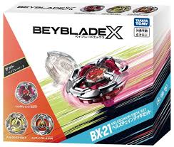 Takara Tomy Beyblade X BX-21 Hellz Chain Deck Set, Metal