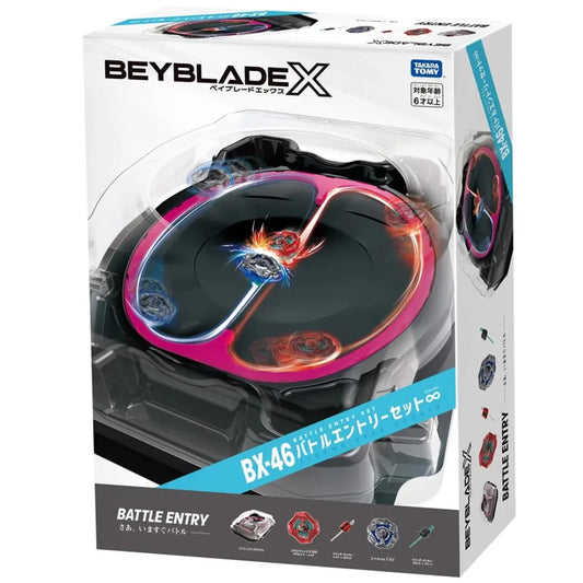 Takara Tomy Beyblade X BX-46 Infinity Stadium Battle Entry Set