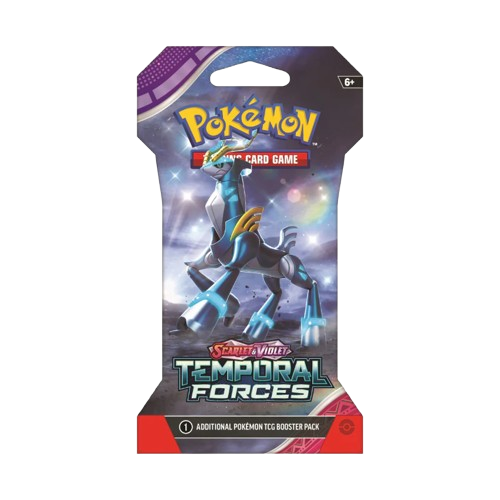 Pokémon SV5 Temporal Forces sleeved Booster piece ENG