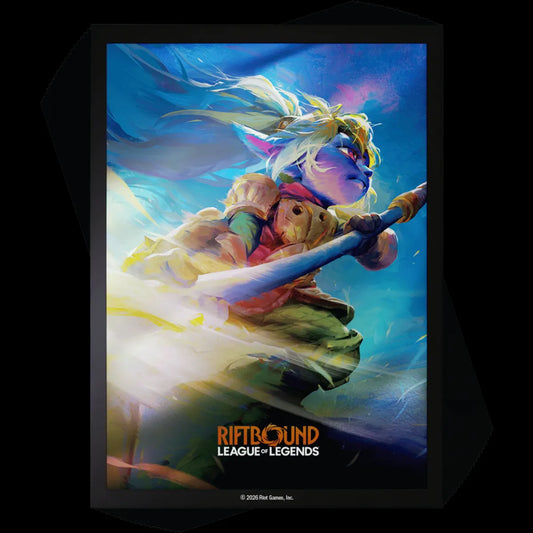 Riftbound: League of Legends TCG - Unleashed Art Sleeves: Poppy, Keeper of the Hammer