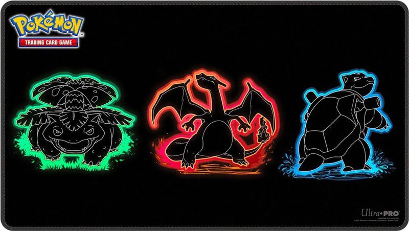 UP - Neon Kanto Foil Playmat for Pokémon