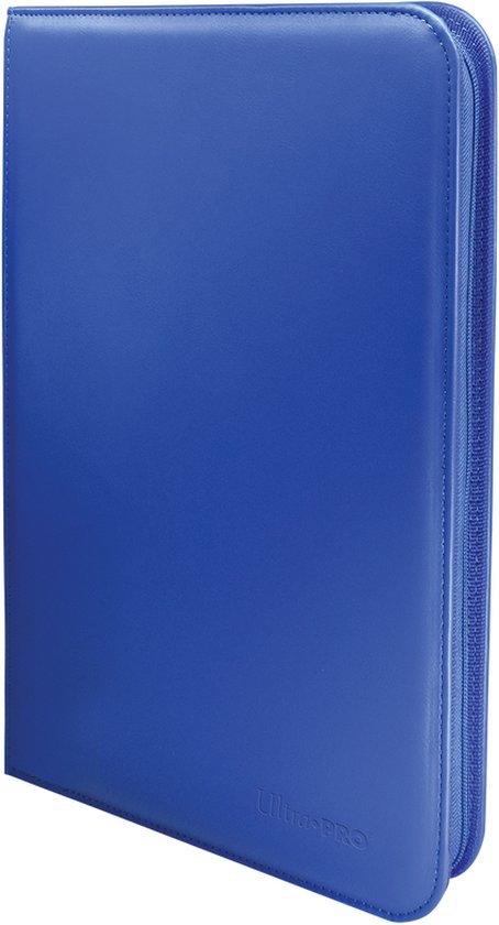 Vivid 9 pocket binder blue